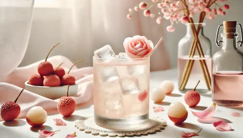 Refroidisseur Litchi Rose