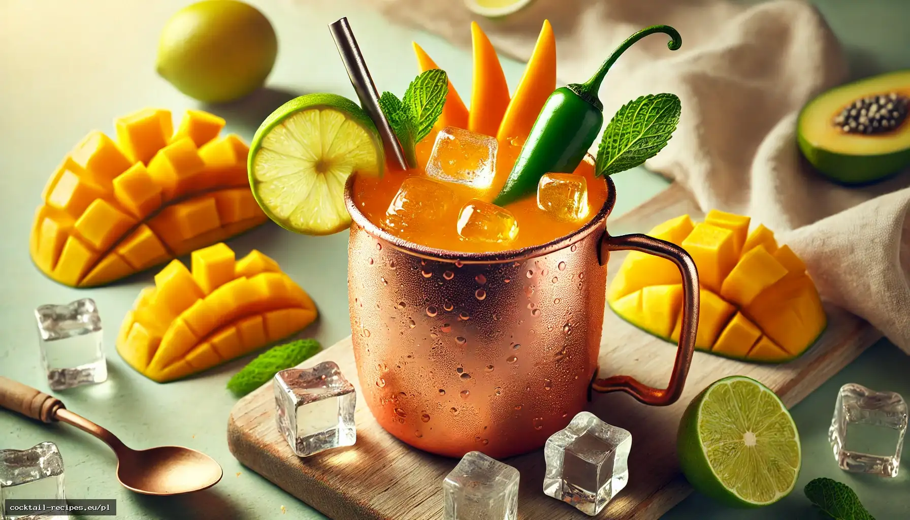 Bezalkoholowy Mango Chili Mule