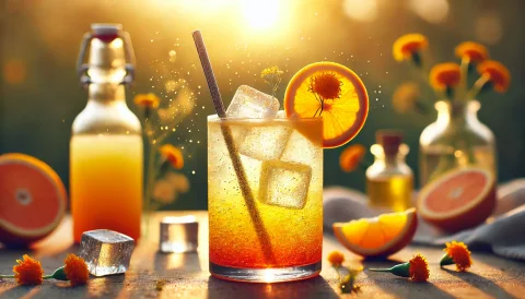 Marigold Sunset Fizz