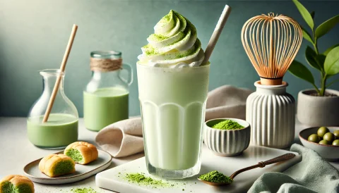 Matcha milkšeiks