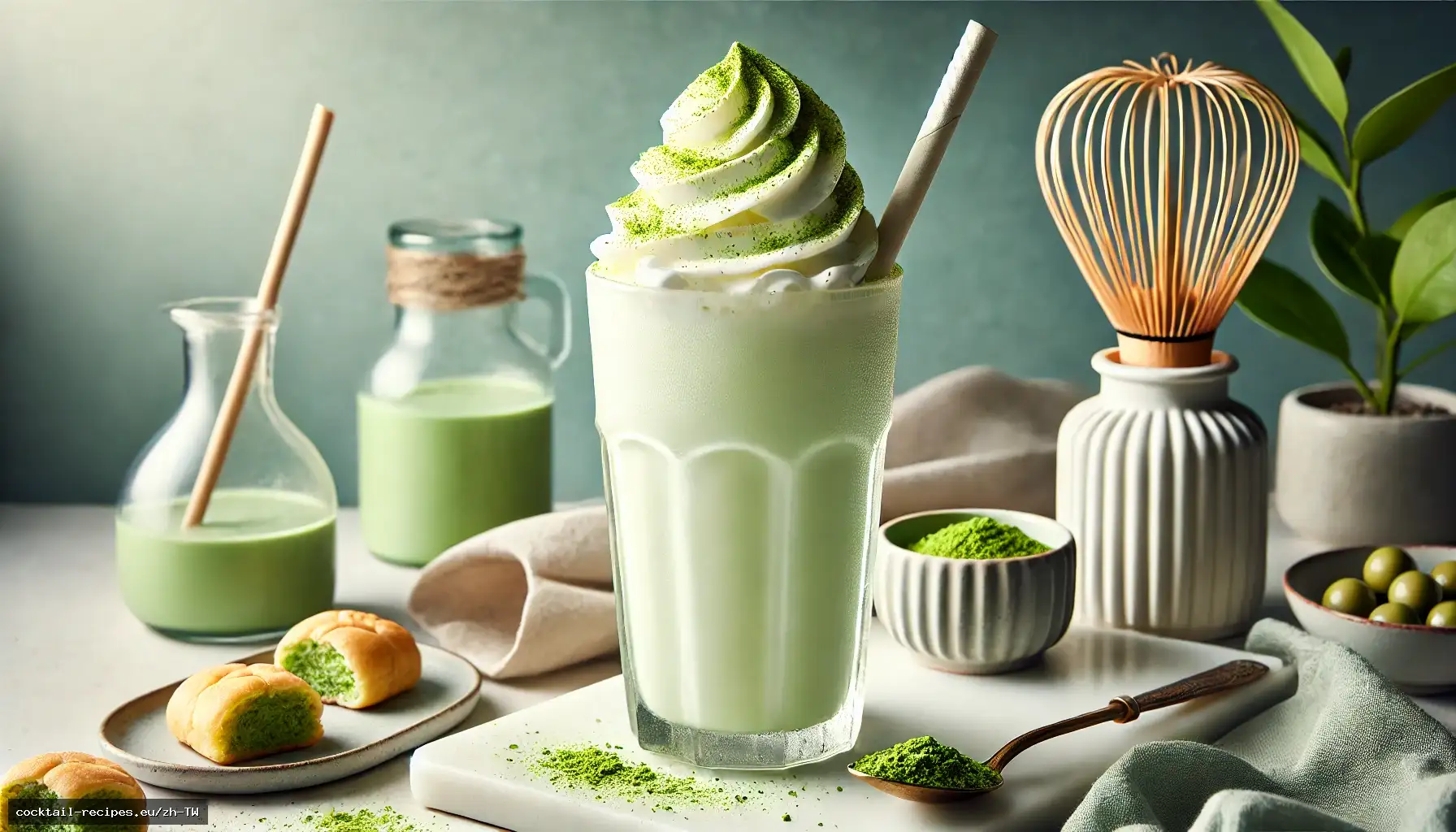 抹茶奶昔