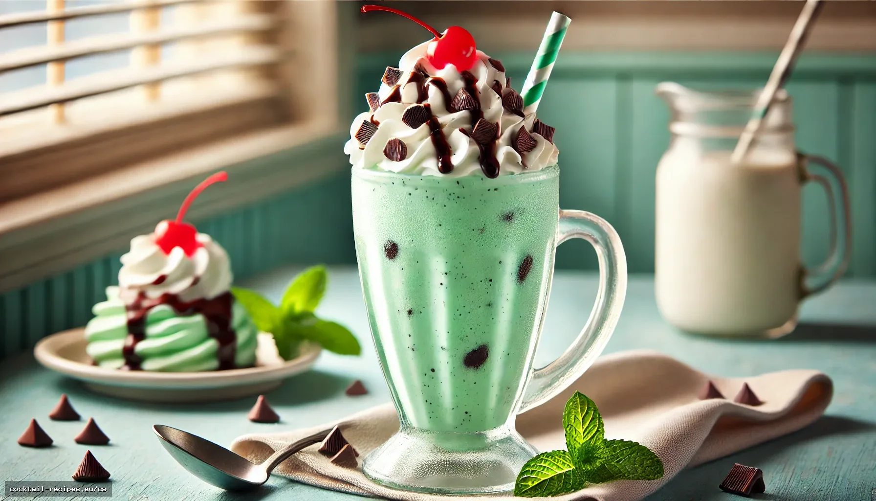Mátovo-Čokoládový Milkshake