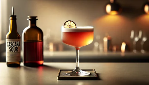 Cascara Sour Χωρίς Αλκοόλ