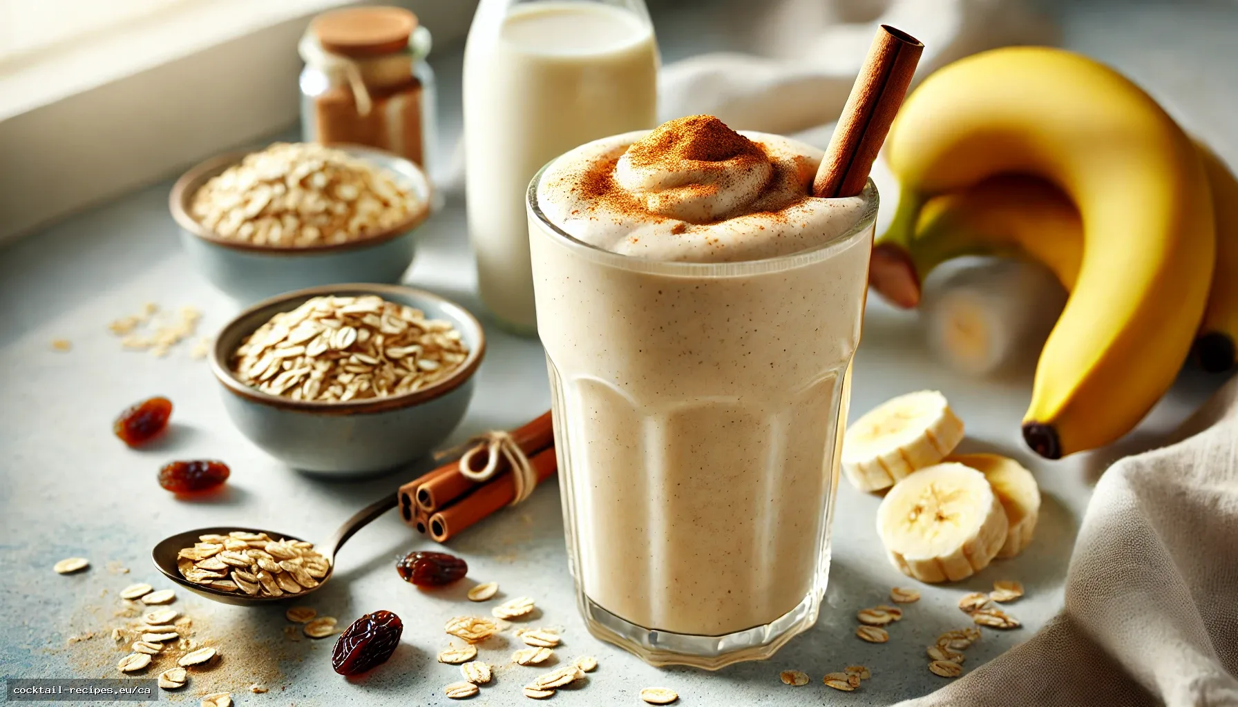 Batut de Farina d'Avena i Passa