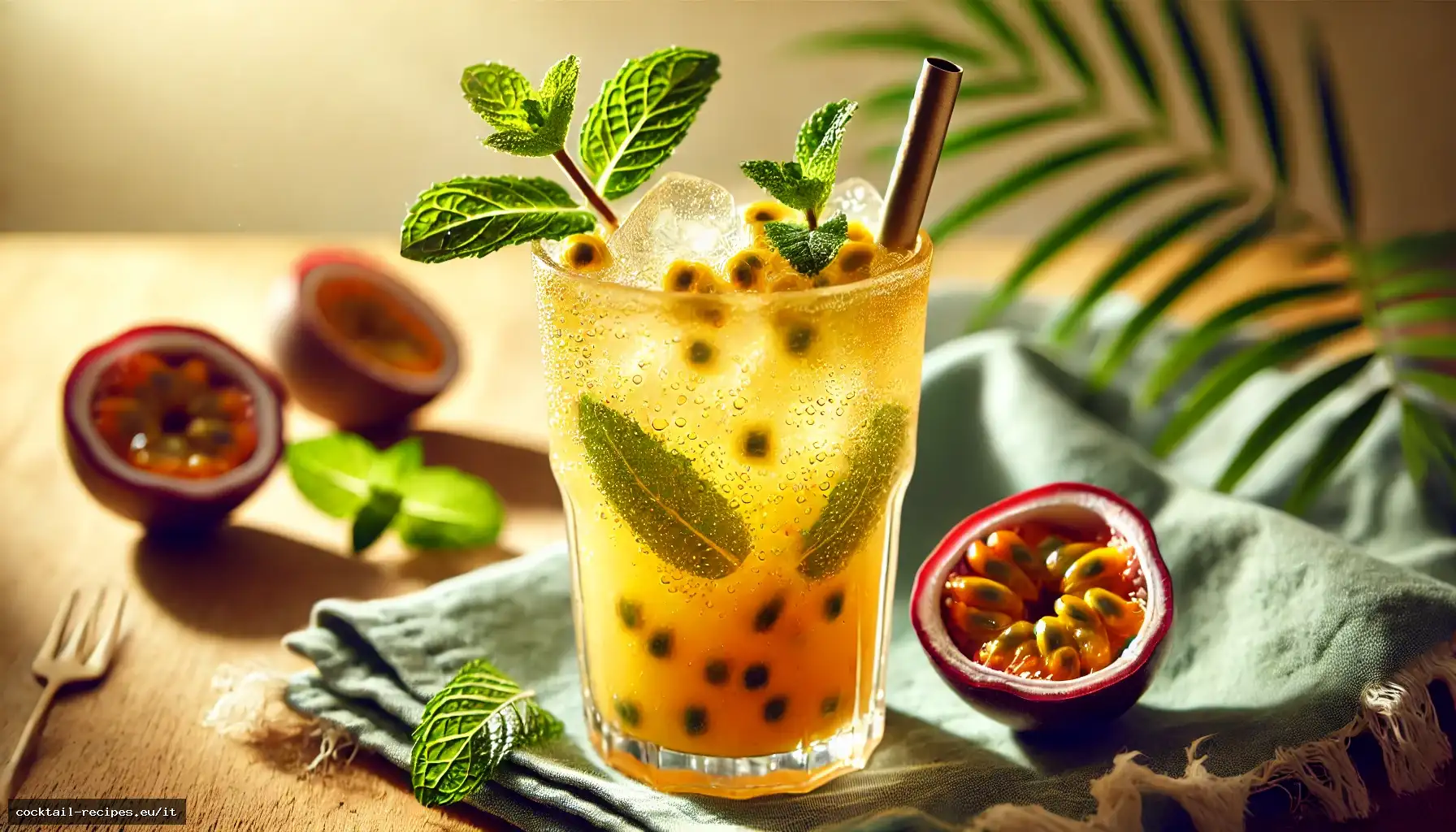 Cooler al Frutto della Passione e Menta