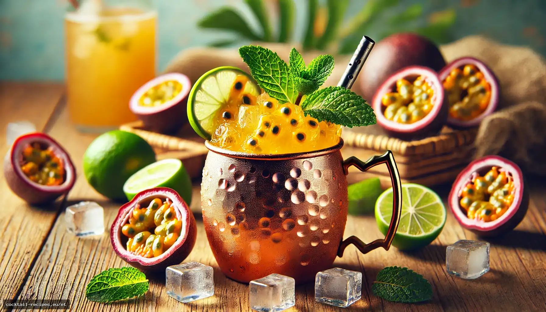 Passionivilja Mule'i Mocktail