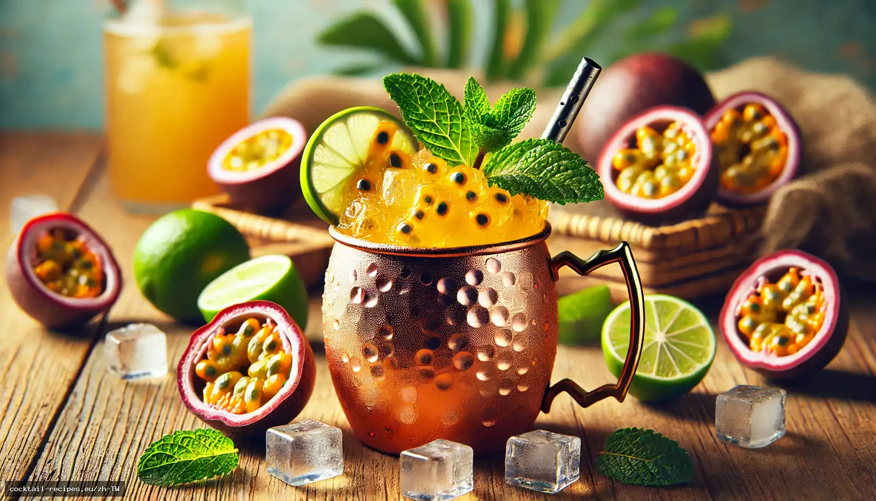 百香果穆勒無酒精雞尾酒