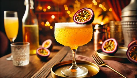 Passionsfrucht Paradies Fizz