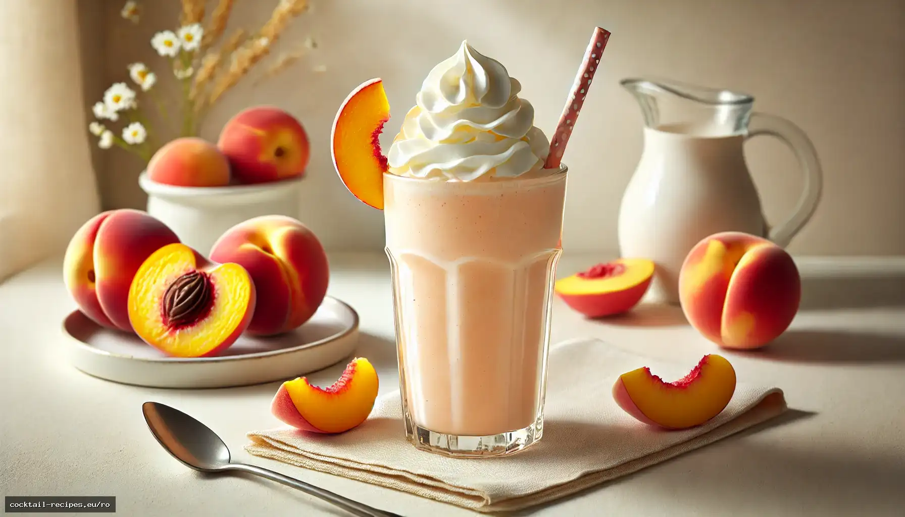 Milkshake de piersici