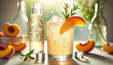 Persikka-rakuuna Fizz