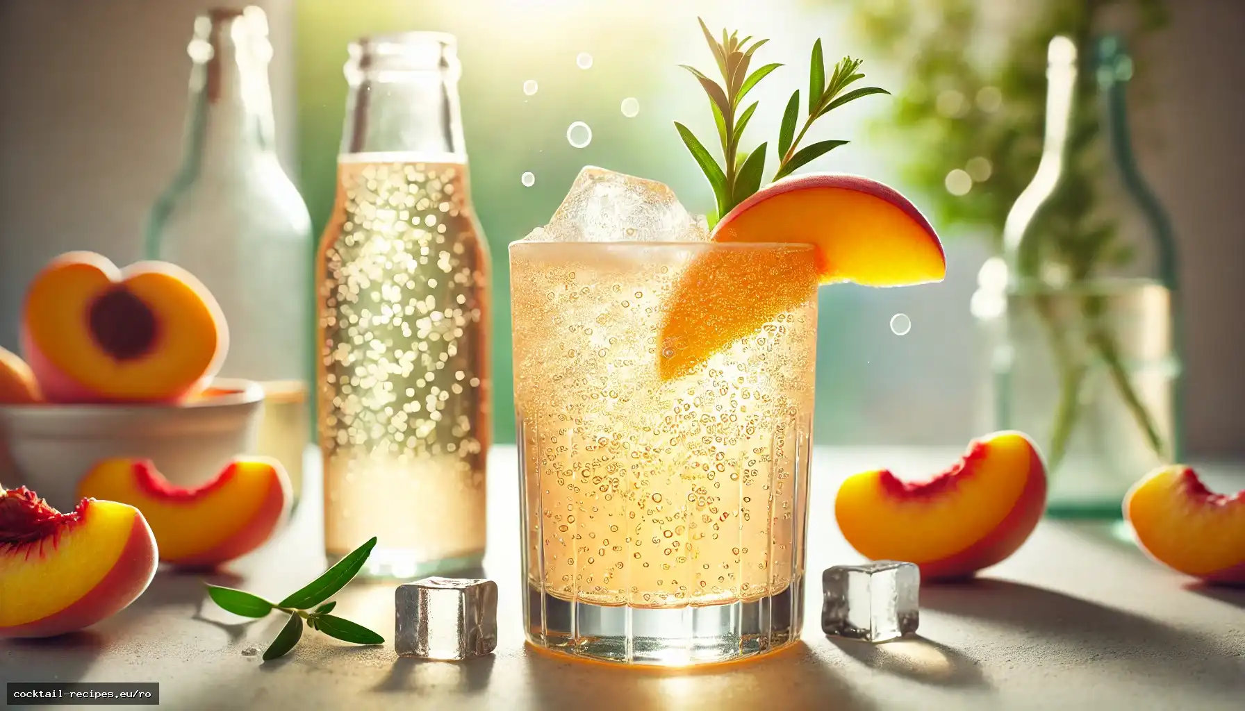 Fizz de Piersici și Tarhon