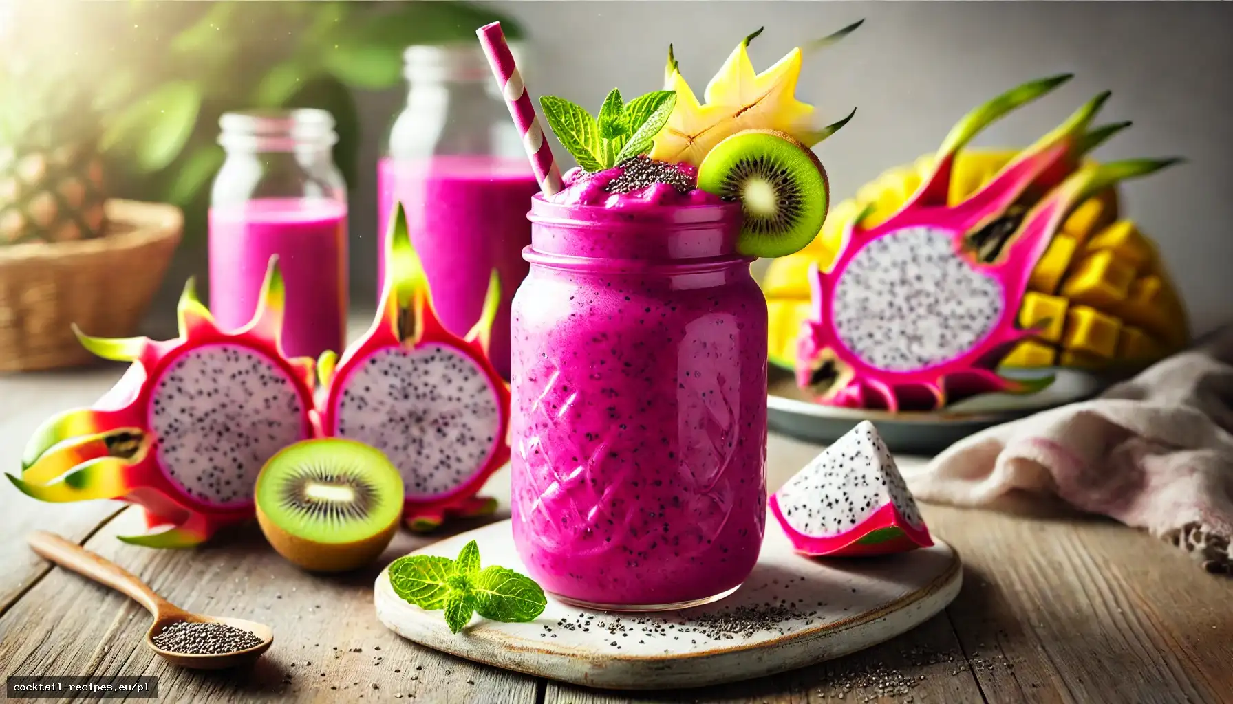 Rajskie Smoothie z Pitai