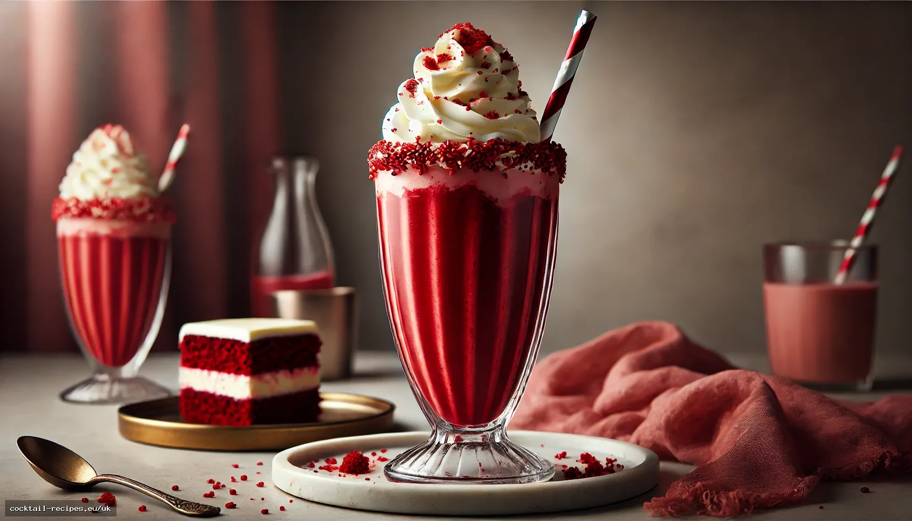 Red Velvet Cake Milkshake