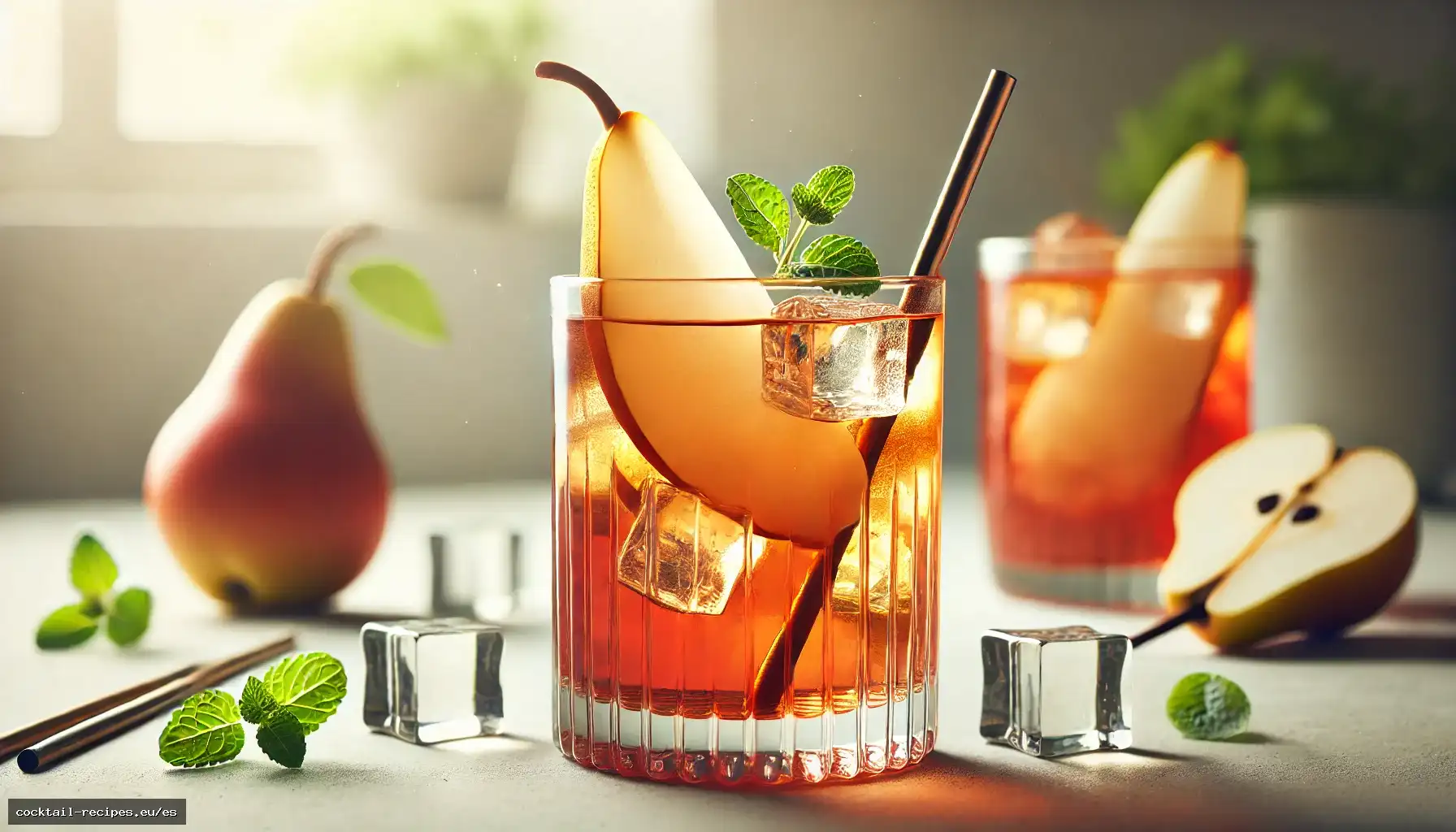 Té Helado de Rooibos y Pera