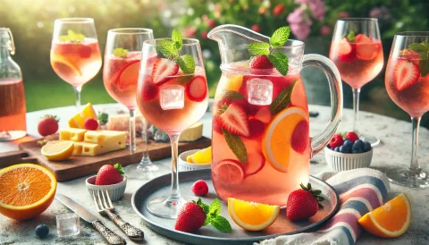 Rosé-Sangria