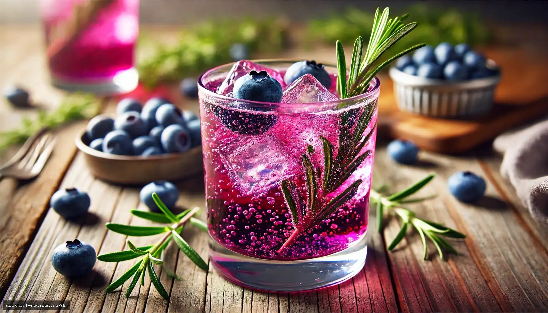 Rosmarin-Blaubeer-Smash