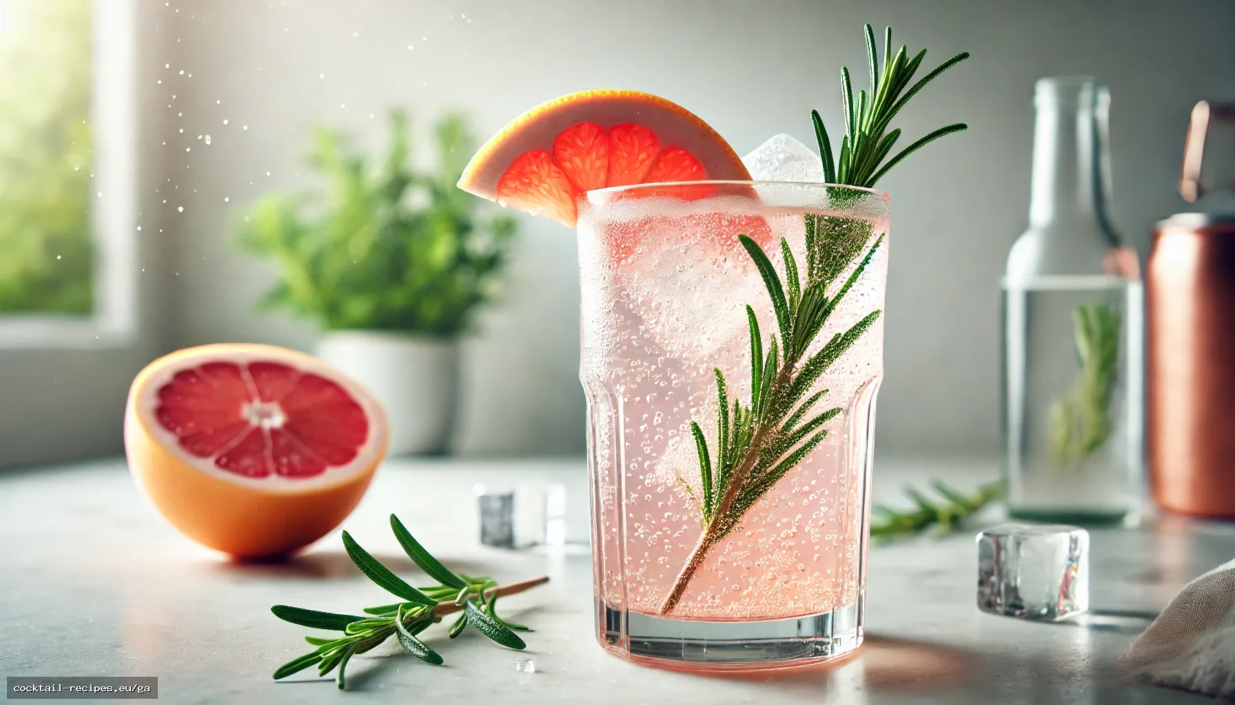 Rosemary Grapefruit Fizz