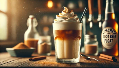 RumChata šakninio alaus plūduriuojantis kokteilis