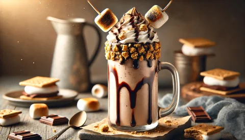 S'mores'i piimakokteil