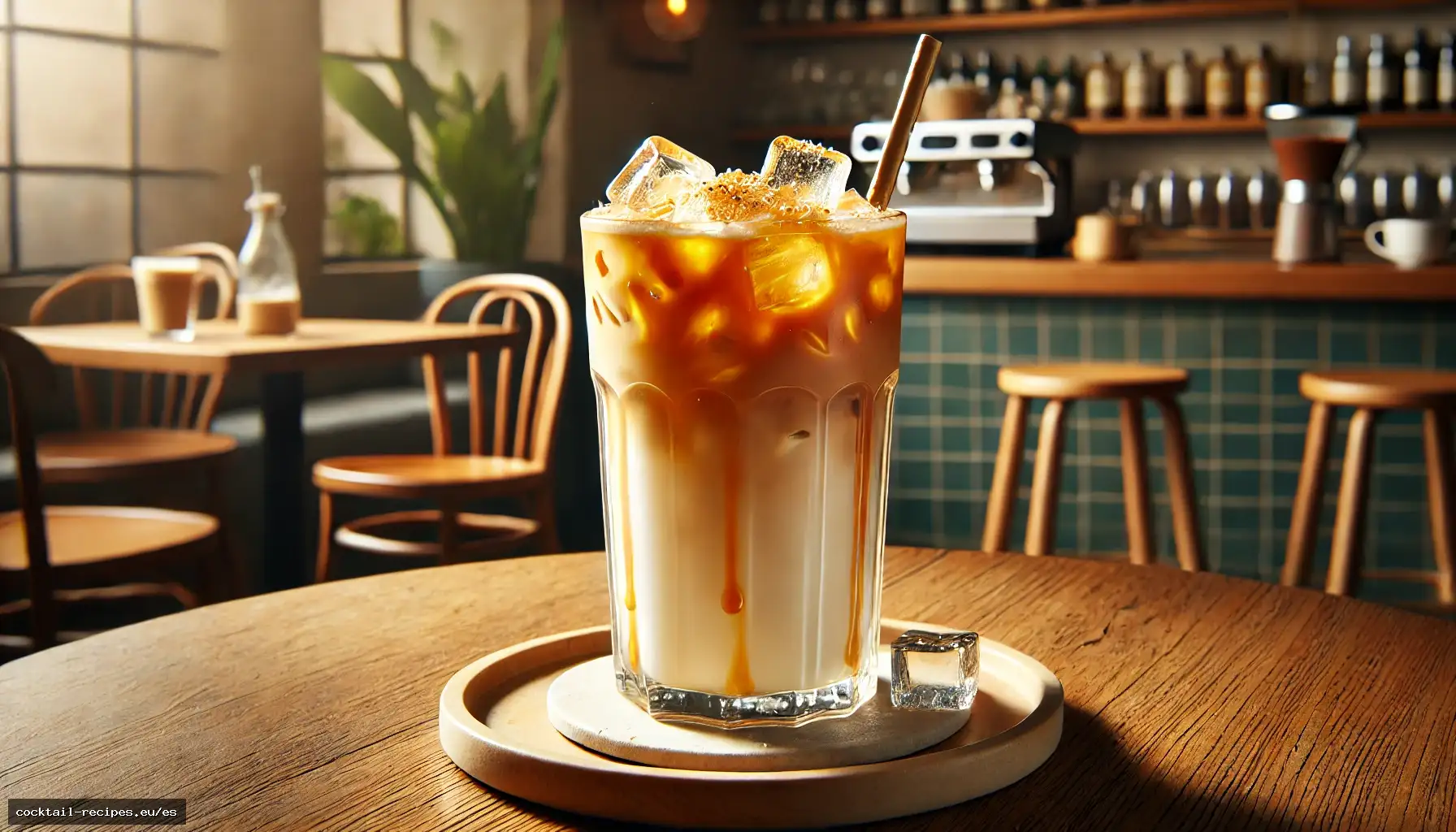 Latte de Coco y Caramelo Salado