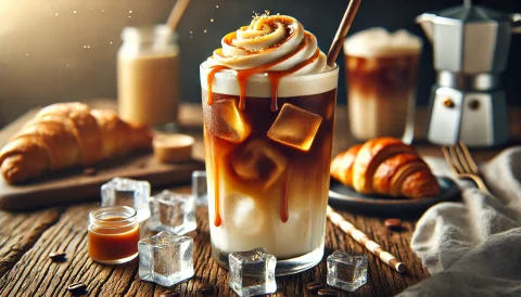 Cold Brew ze Słoną Karmelową Pianką