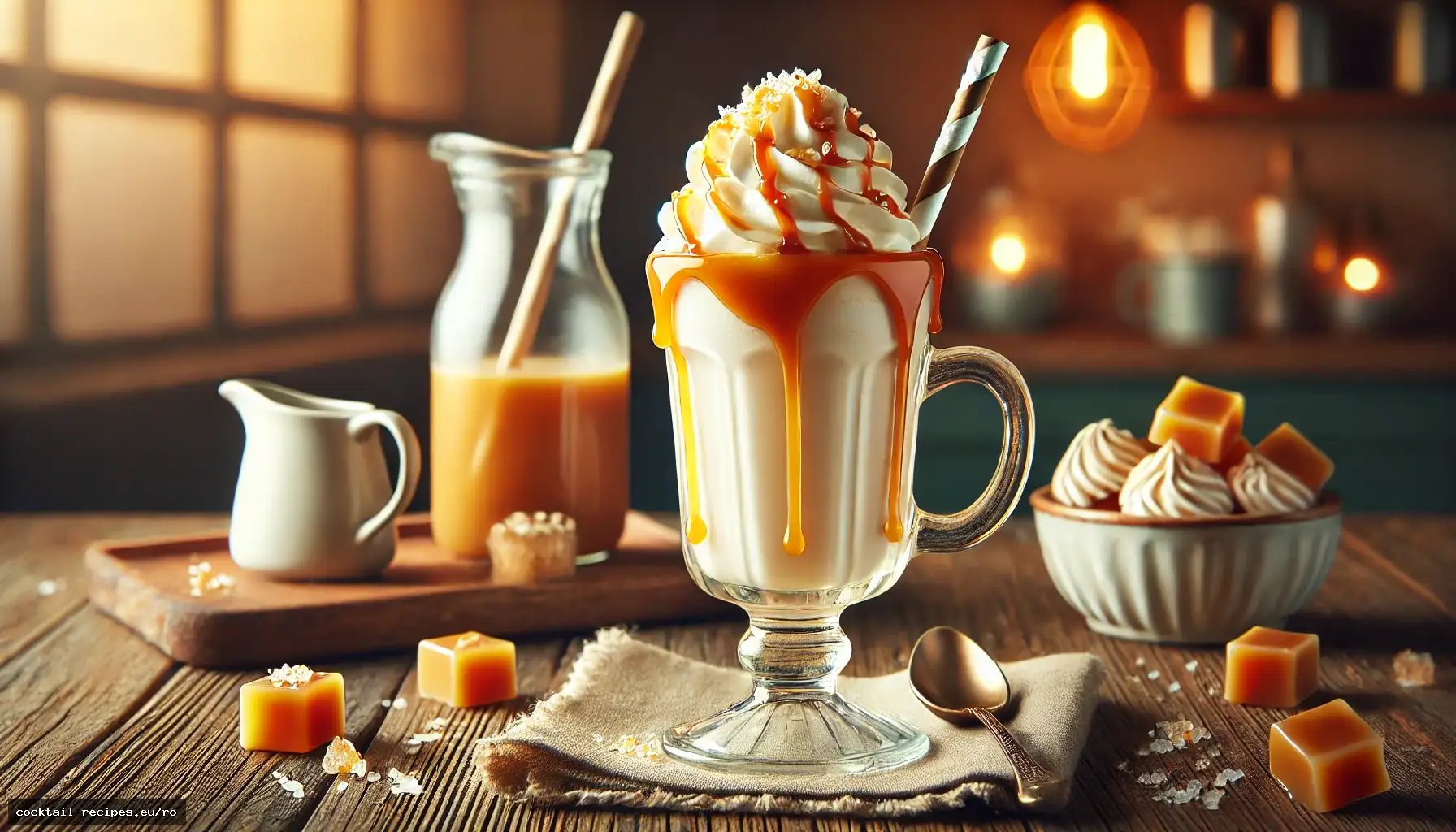 Milkshake cu Caramel Sărat