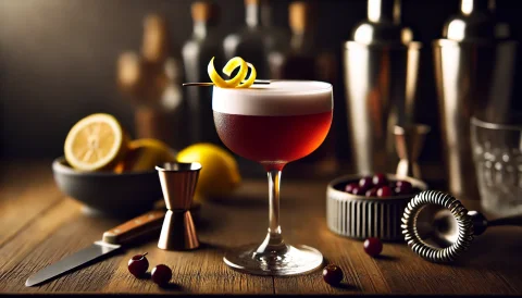 Sloe Gin Sour
