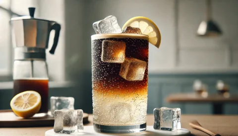 Americano Frizant cu Gheață