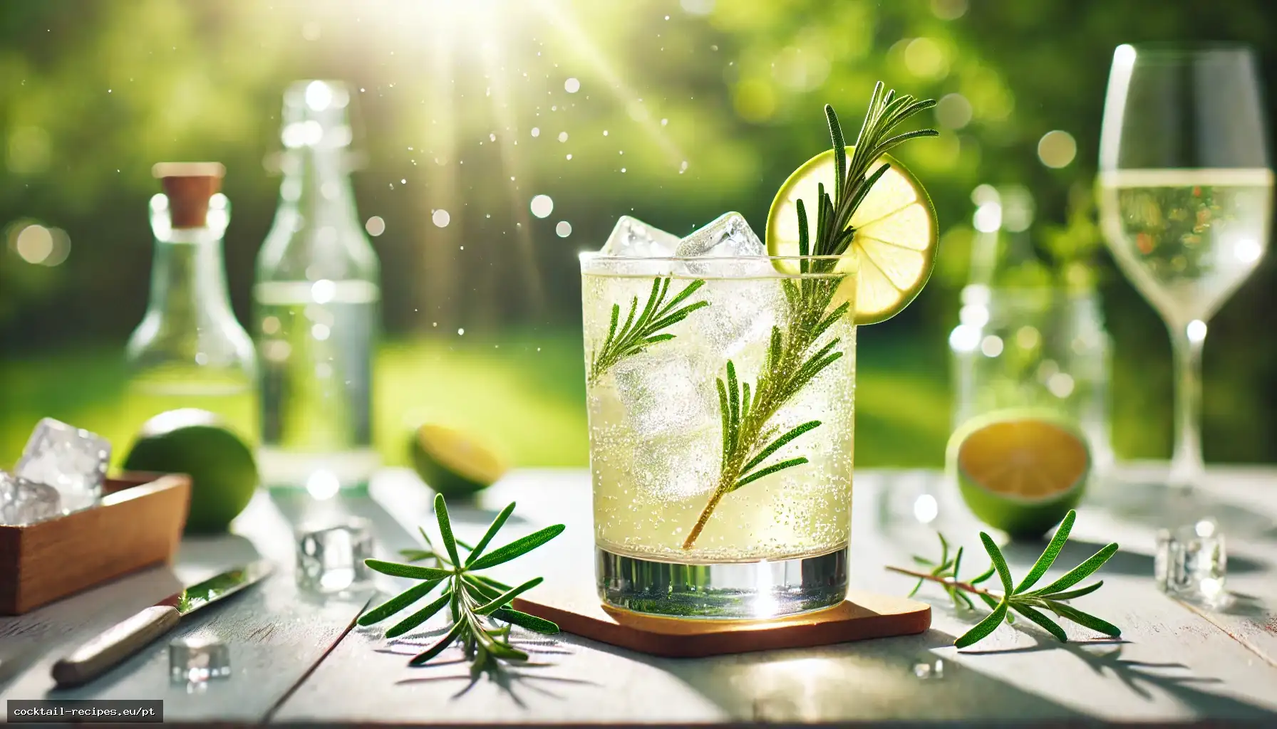 Limonada Espumante de Alecrim