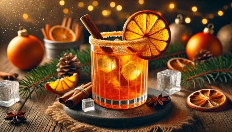 Mocktail à l'Orange Épicée