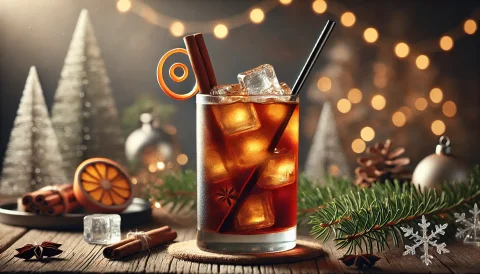 Cold Brew de Inverno com Especiarias