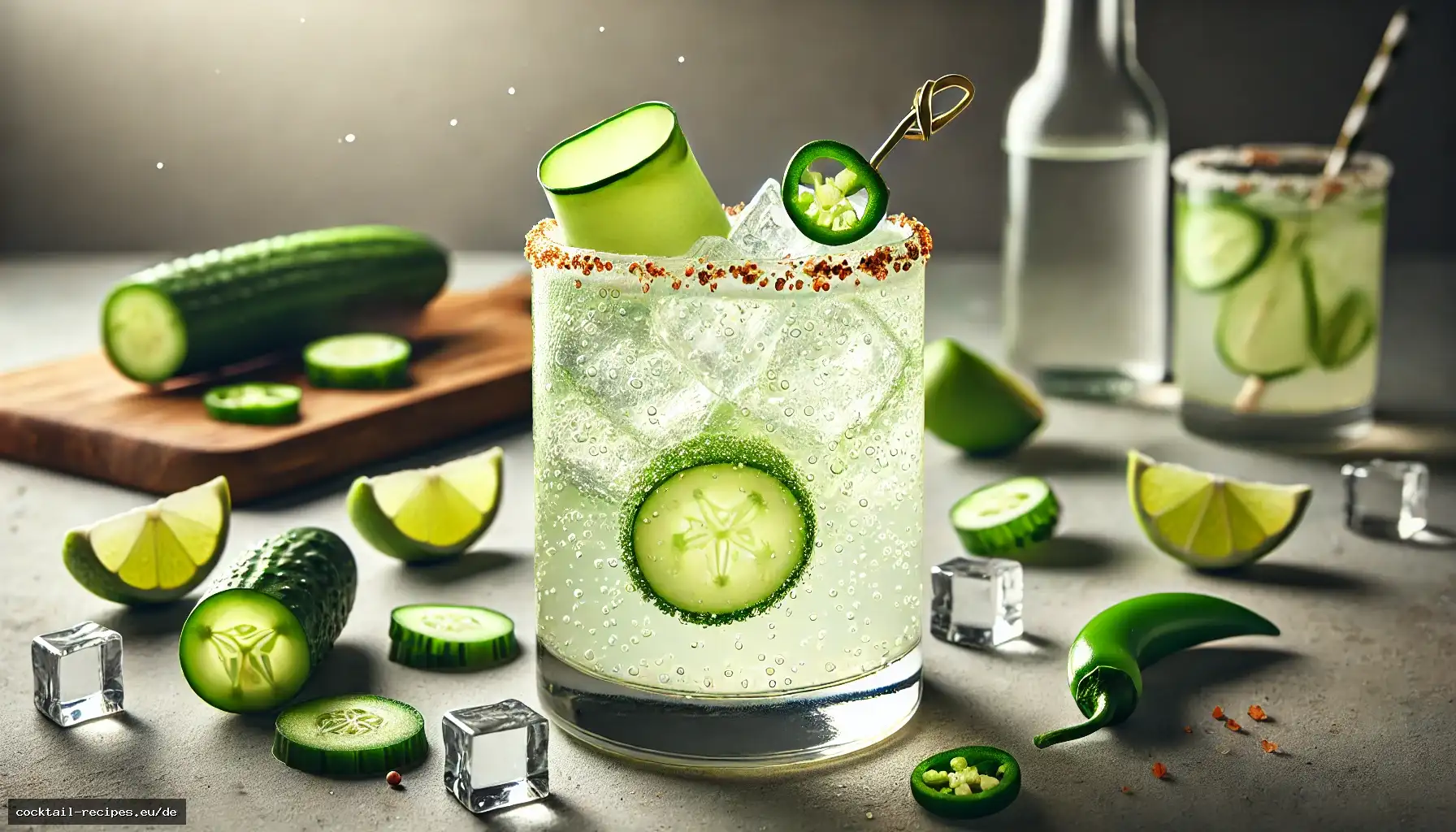 Scharfe Gurken-Limonade