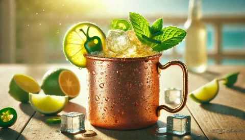Mocktail Épicé de Ginger Mule