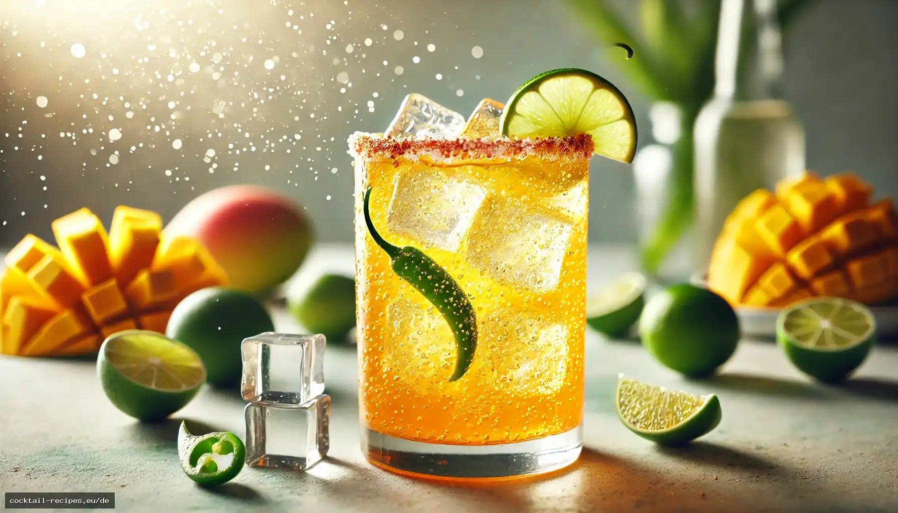 Würziger Mango-Limetten-Spritzer