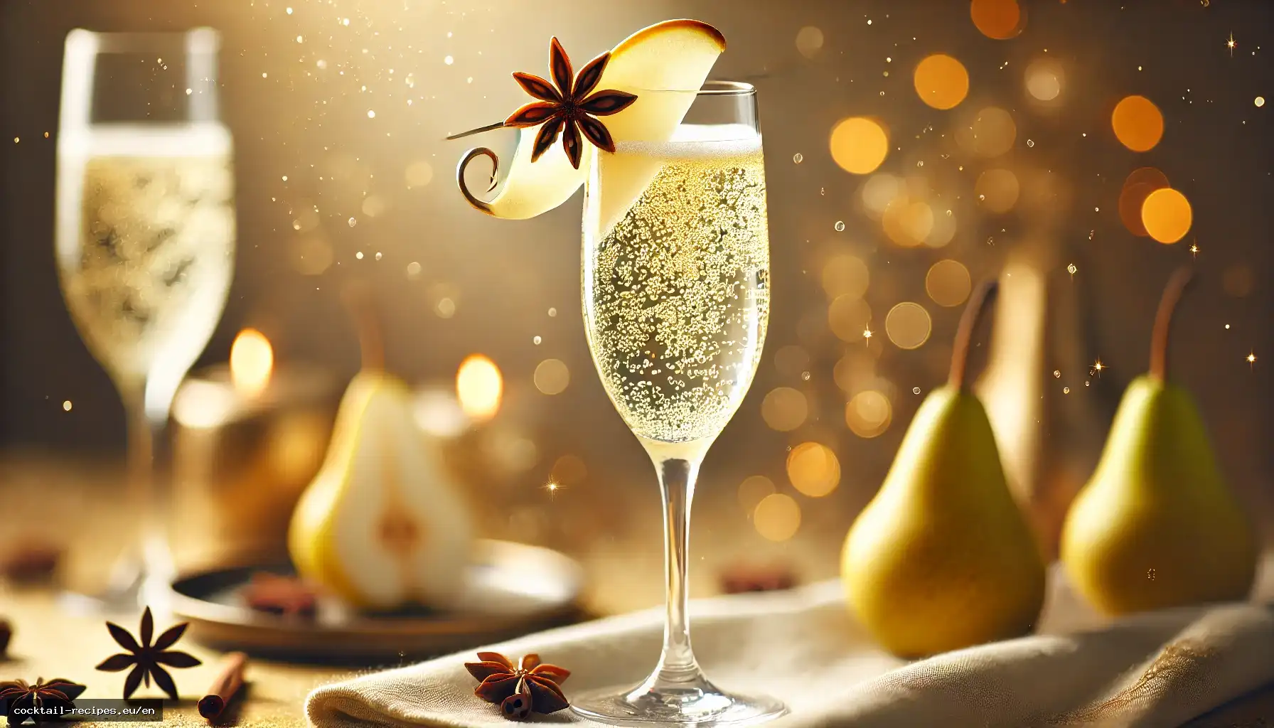 Star Anise & Pear Sparkler