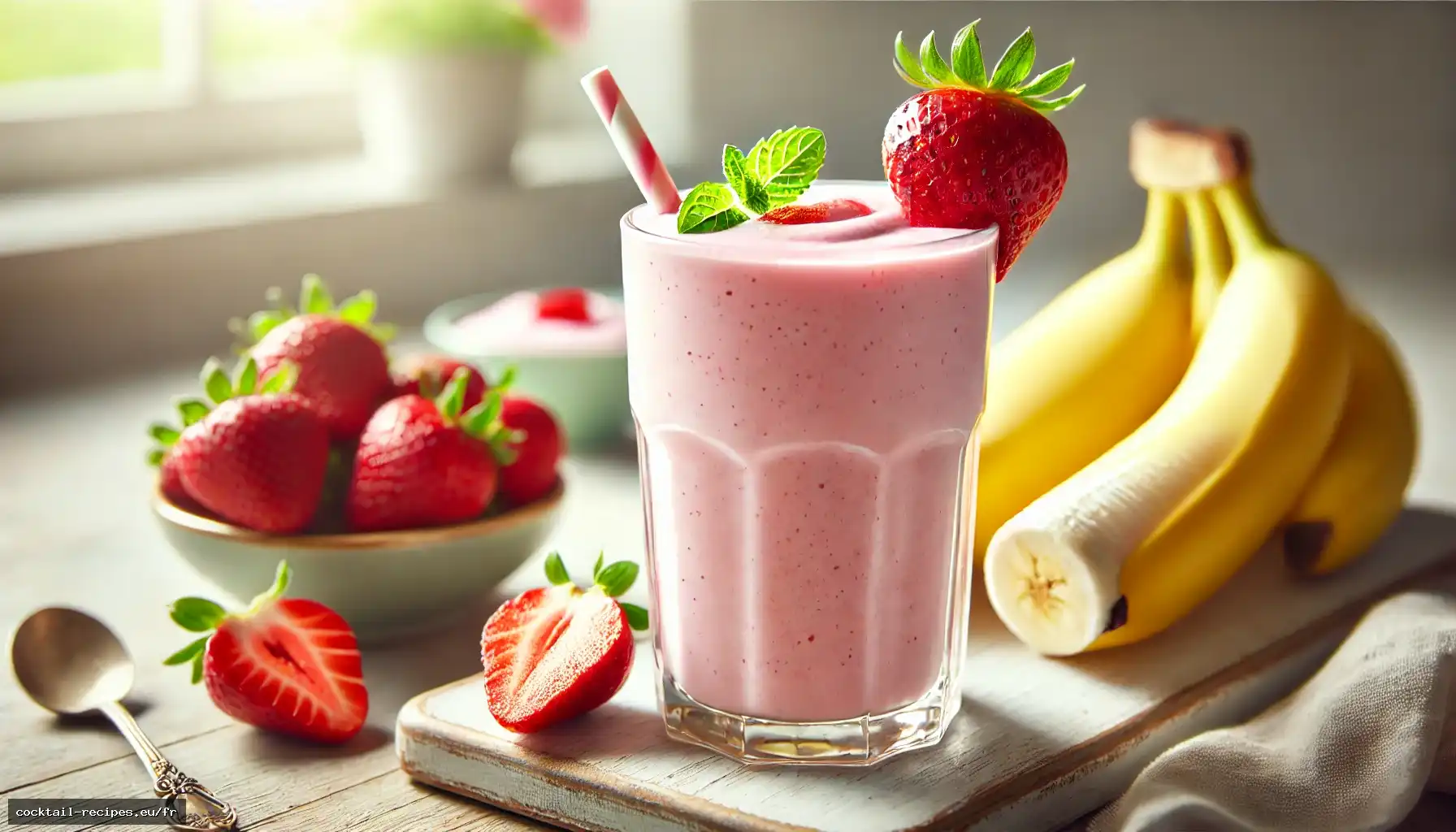 Smoothie Fraise Banane