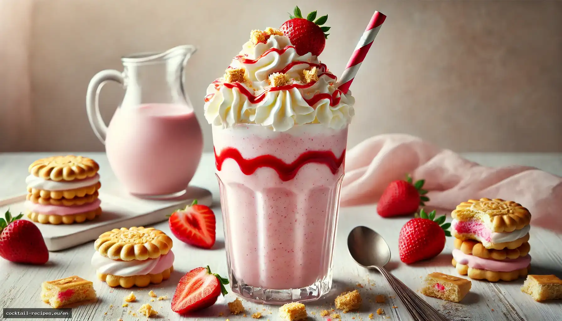 Strawberry Shortcake Milkshake