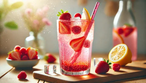 Sunshine Berry Fizz