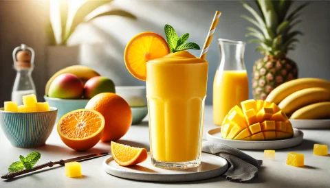Smoothie Însorit cu Citrice