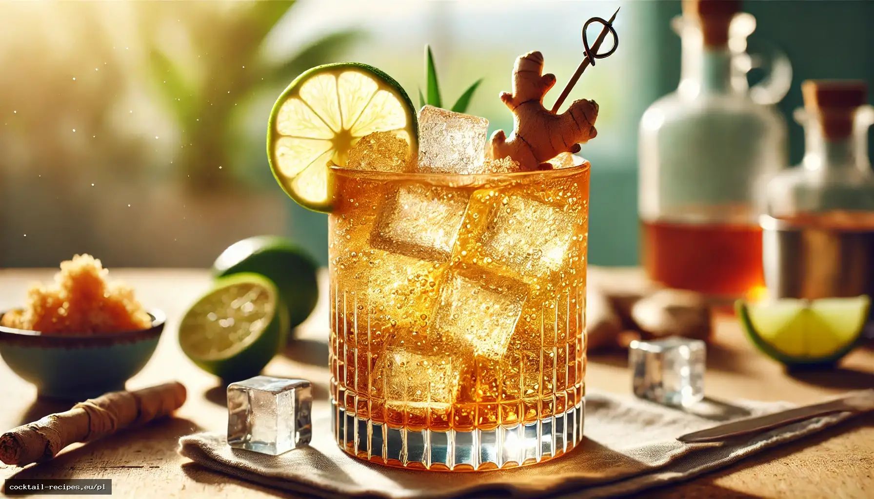 Tamaryndowo-Imbirowy Drink Musujący