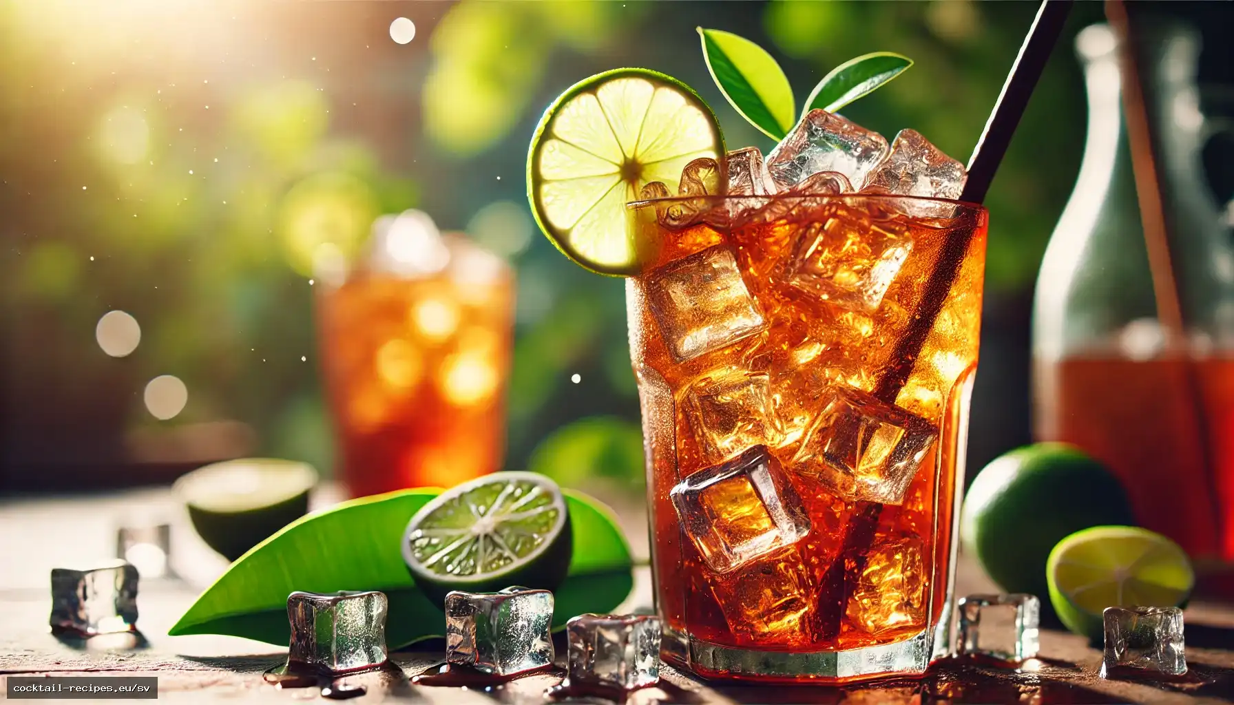 Thailändskt is-te med lime