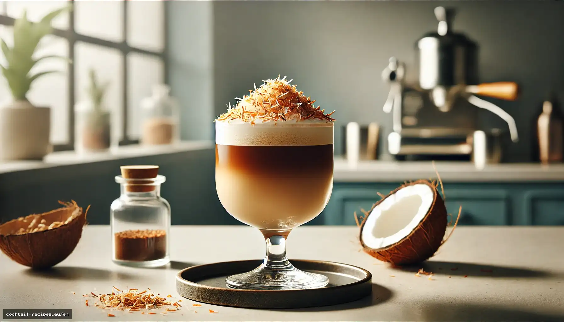 Toasted Coconut Shakerato