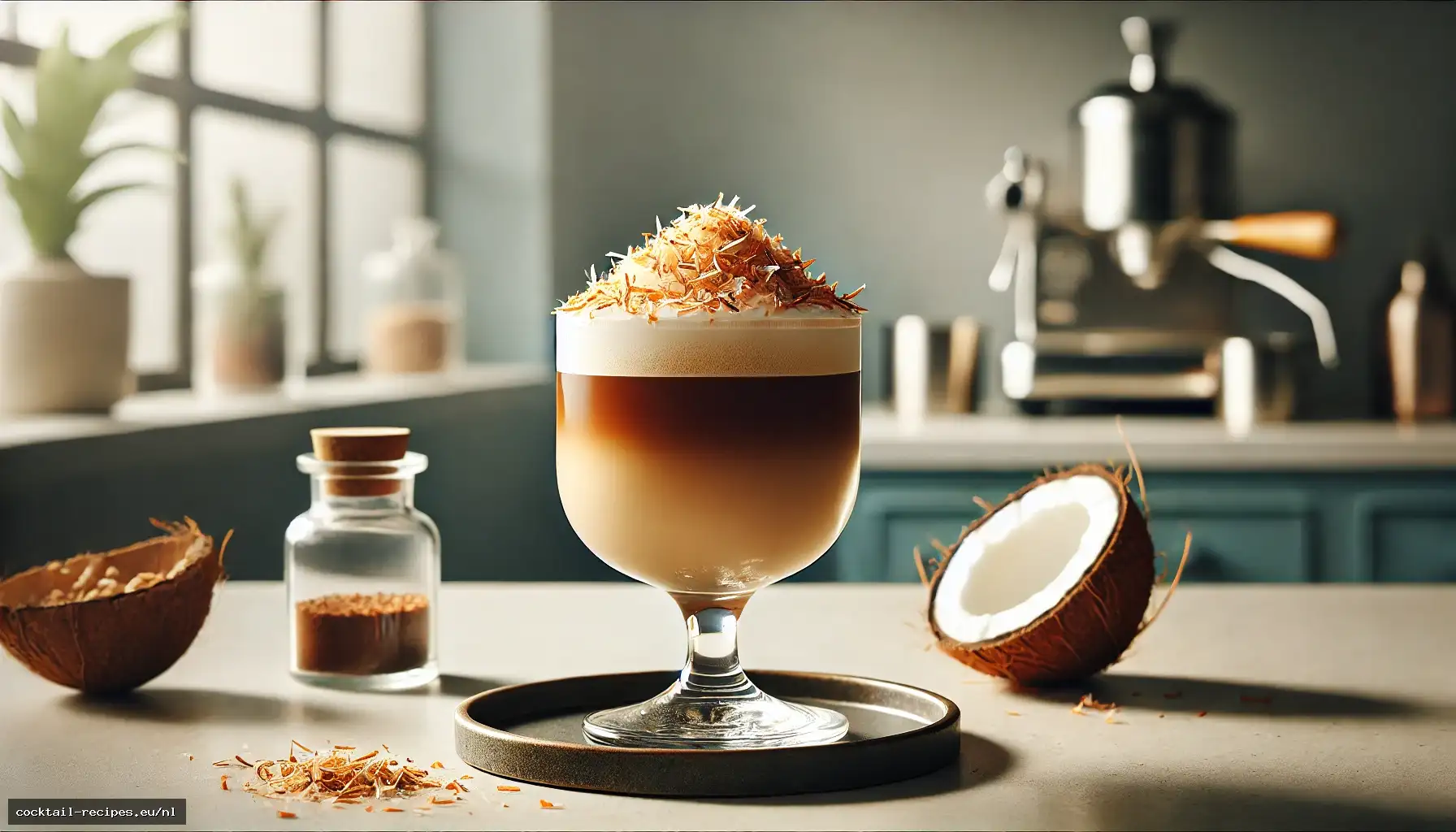 Shakerato met Geroosterde Kokos