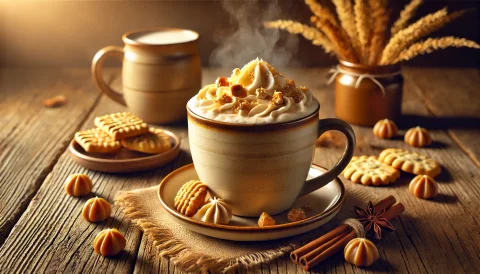 Toffee-Noten Latte