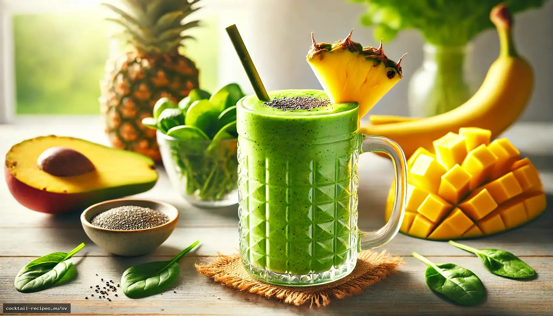 Tropisk Grön Smoothie