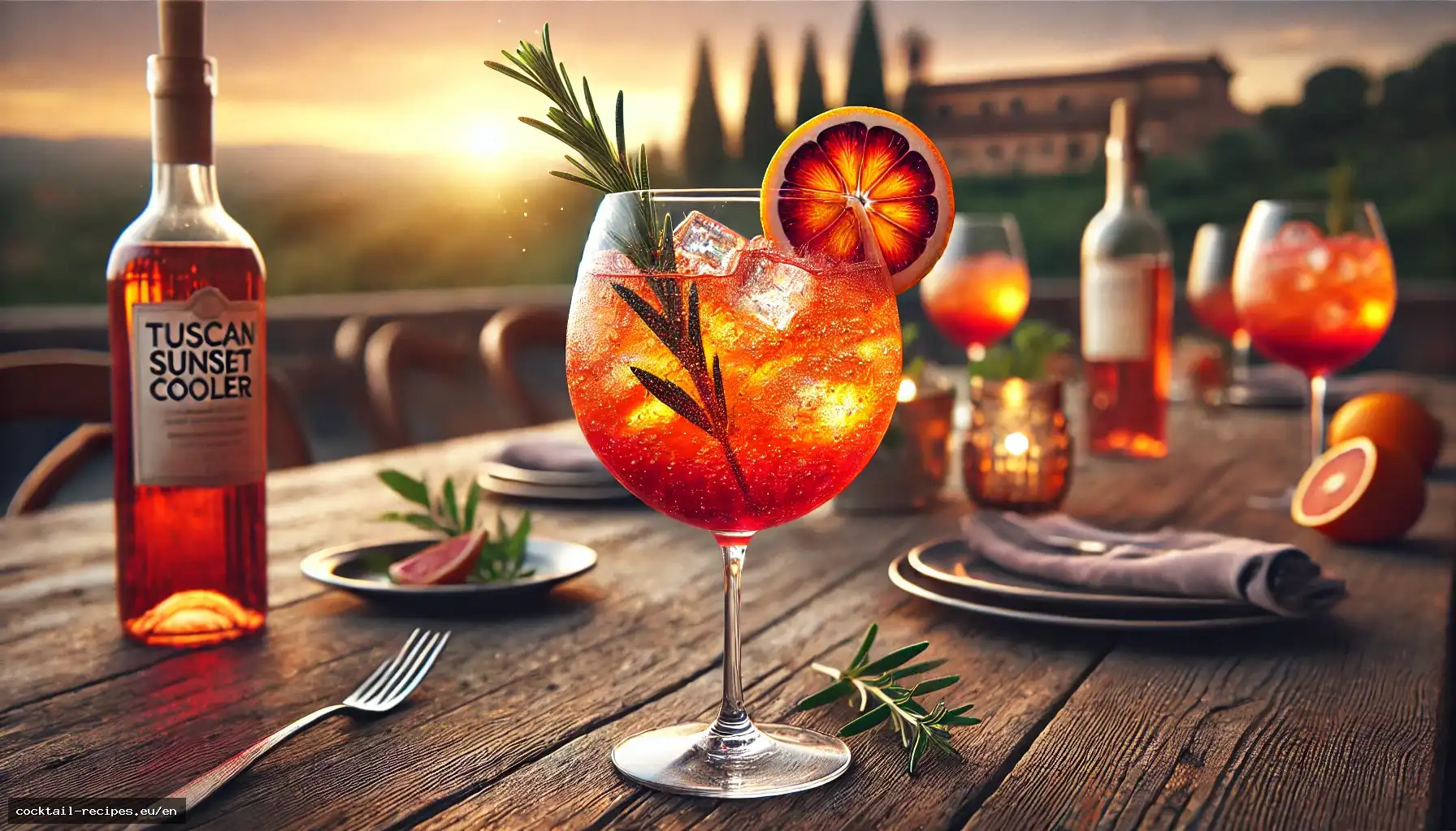 Tuscan Sunset Cooler