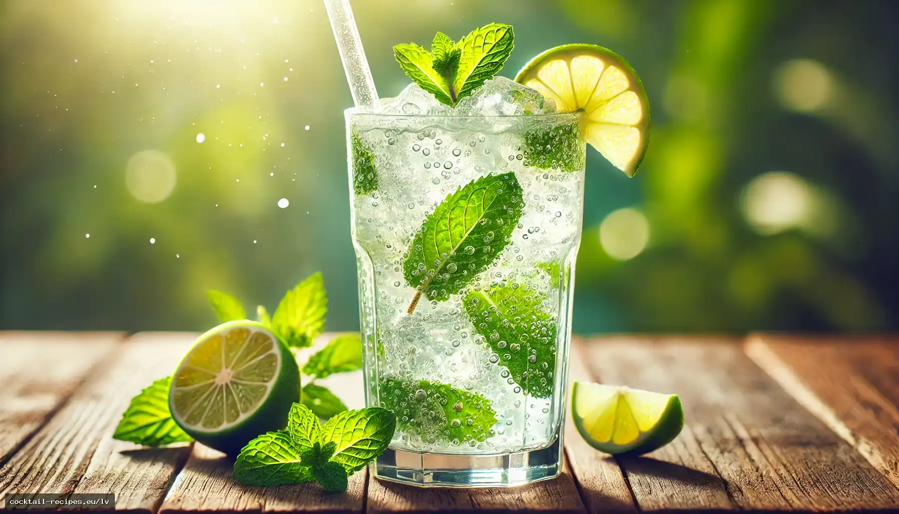 Bezalkoholiskais Mohito (Nojito)