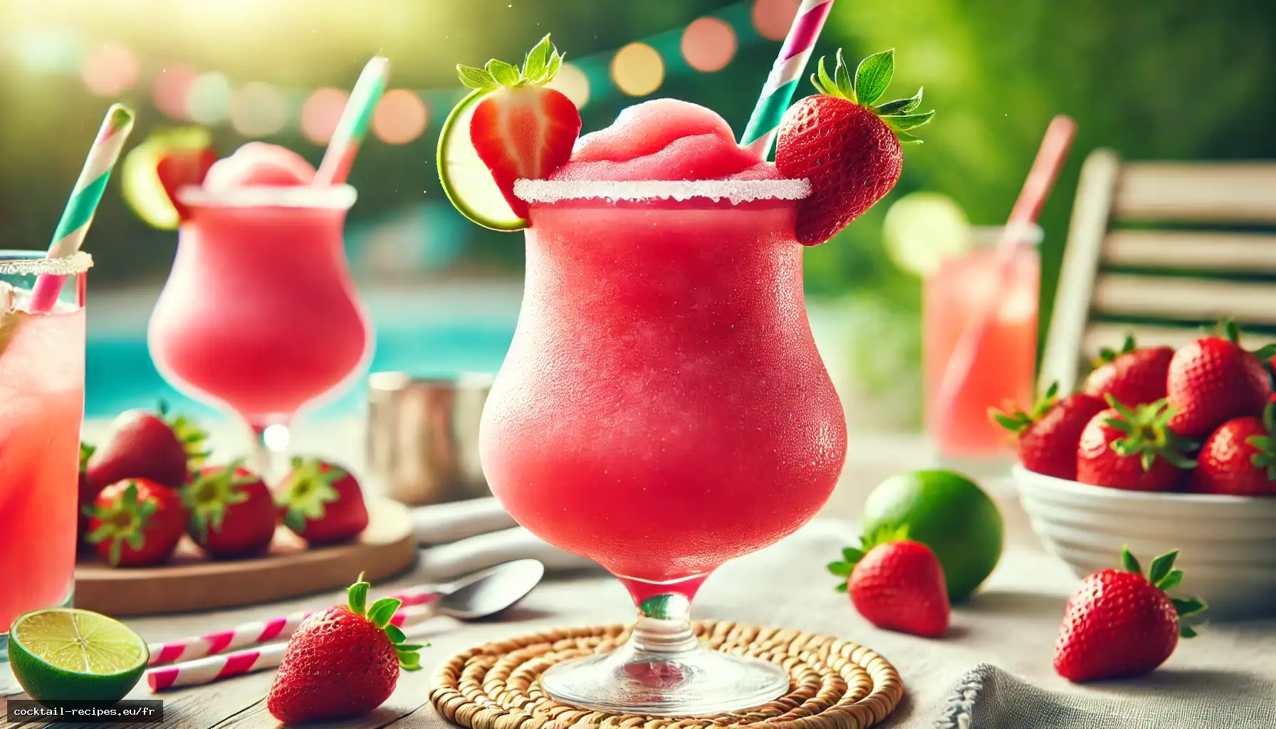 Daiquiri Vierge à la Fraise