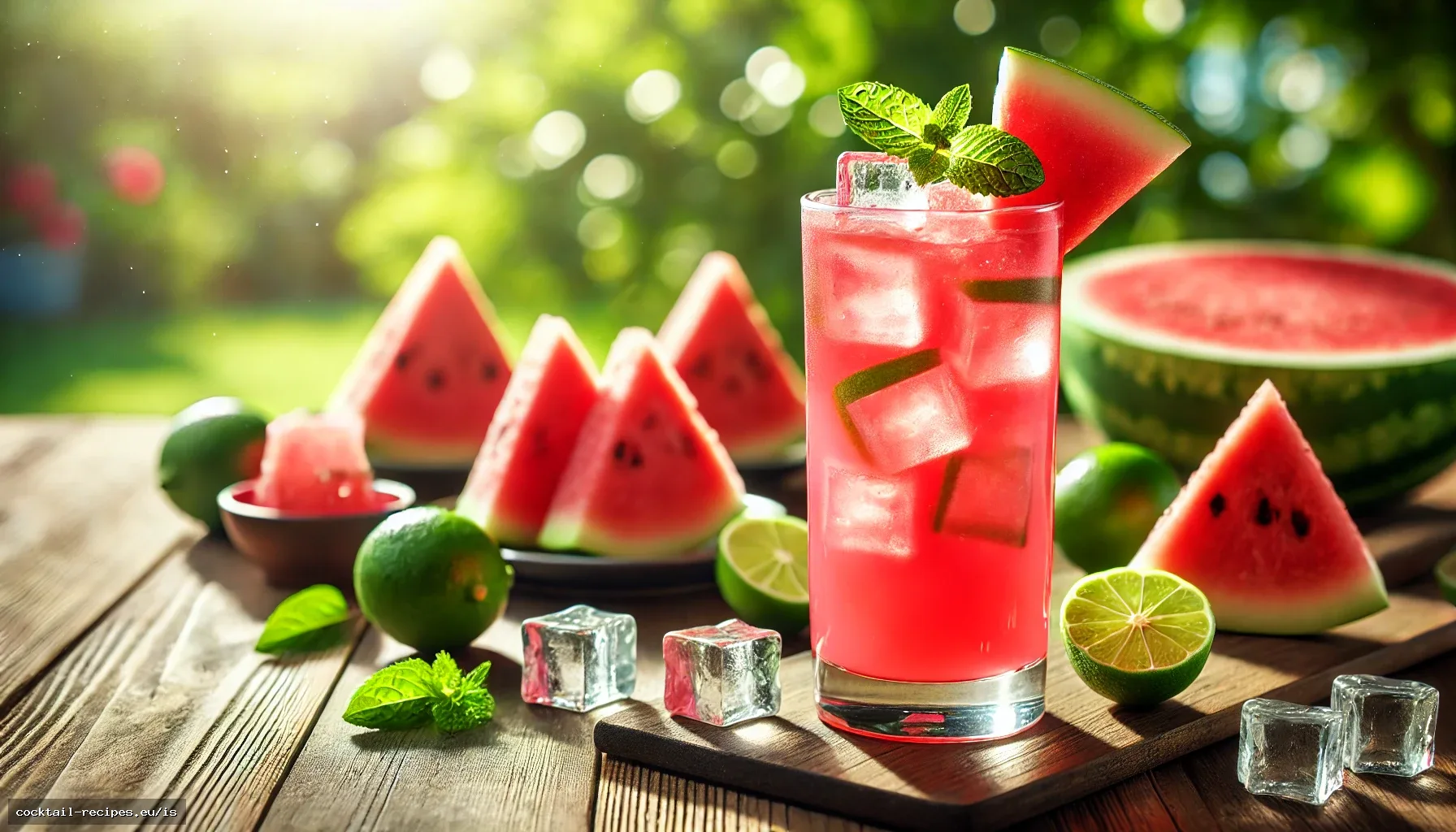 Vatnsmelons Aguas Fresca