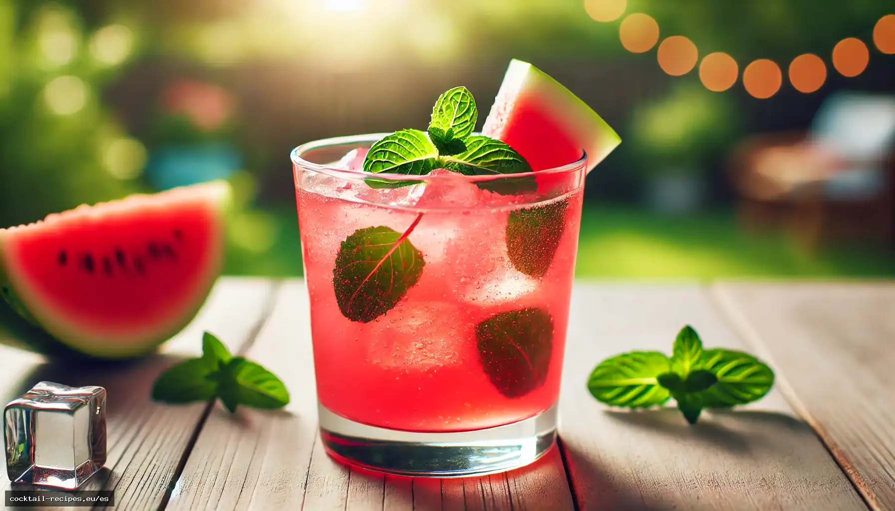 Refrescante de Sandía y Menta